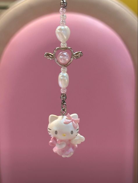 Iphone Wallpaper Princess, Hello Kitty Core Aesthetic, Hello Kitty Core, Pfp Hello Kitty, Y2k Sanrio, Sanrio Jewelry, Pink Store, Hello Kitty Charm, Hello Kitty Pfp