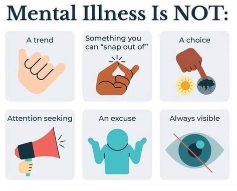 Mental Health Facts, Break The Stigma, Mental Health Therapy, Mental Health Advocate, Mental Health Day, Emotional Awareness, Health Day, Mental Disorders, Mental And Emotional Health