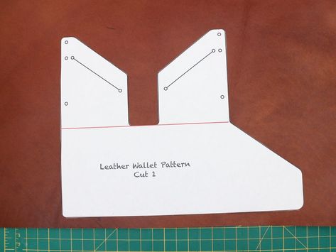 Molde, Leather Card Wallet Pattern Free, Wallet Template Free Printable, Leather Projects Templates, Leather Craft Patterns Free Printable, Leather Card Wallet Pattern, Simple Leather Wallet, Leather Wallet Template, Wallet Pattern Free