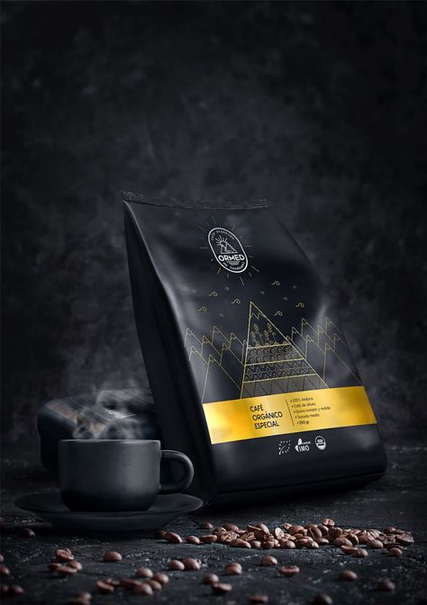 Premium Coffee Packaging, Coffee Product Photography, Premium Packaging Design, Coffee Beans Photography, Coffee Packaging Design, Coffee Bag Design, Coffee Package, Coffee Brands, Coffee Product