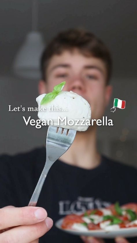 Agar Agar Powder, Mozzarella Recipe, Salt Brine, Soy Yogurt, Mozzarella Balls, Miso Paste, High Protein Vegan Recipes, Mozzarella Recipes, Vegan Mozzarella