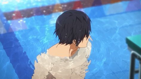 Haruka Nanase Gif, Free Gif, Free! Gif, Haruka Nanase, Free Eternal Summer, Free Iwatobi Swim Club, Kyoto Animation, Free Iwatobi, Villain Deku