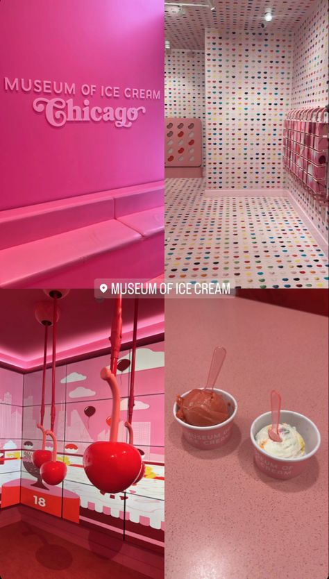 Chicago Ice Cream Museum, Fun Things To Do In Chicago, Birthday In Chicago, Fun Places In Chicago, Chicago Places To Visit, Chicago Ideas, Ice Cream Museum, Chicago Weekend, Chicago Travel Guide