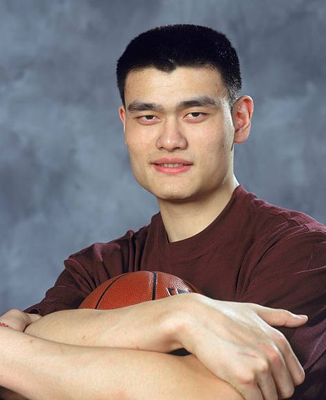 Yao Ming poses for a portrait Yao Ming, Genshin Impact Ga Ming, Tall People, Houston Rockets, Nba Players, Still Image, Rocket, Houston, You And I