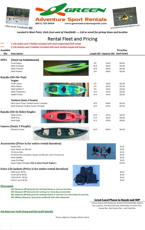 Pricing Kayak Rental Business, River Tubes, River Rat, Tandem Kayaking, Tubing River, Rental Business, Standup Paddle Board, Stand Up Paddle Board, Adventure Sports