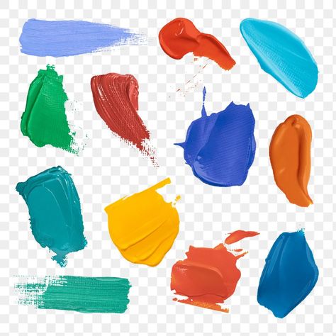 Paint Smear, Png Brush, Paint Png, Random Painting, Drawing Pics, Gen Alpha, Collage Elements, Painting References, Png Stickers