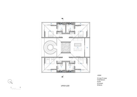 Gallery of Oculus Staff Quarters at Jaffna Wind Power Park / Palinda Kannangara Architects - 15 Palinda Kannangara Architects, Staff Quarters Floor Plan, Staff Quarters Design, Old Peoples Home, Staff Quarters, Architectural Presentation, Budget Design, Wind Power, Architecture Presentation