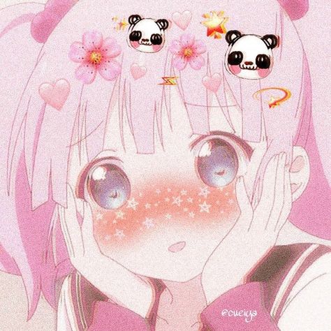 Pink Hair, The Story, Hair, Anime, Pink, Pandas, Kawaii