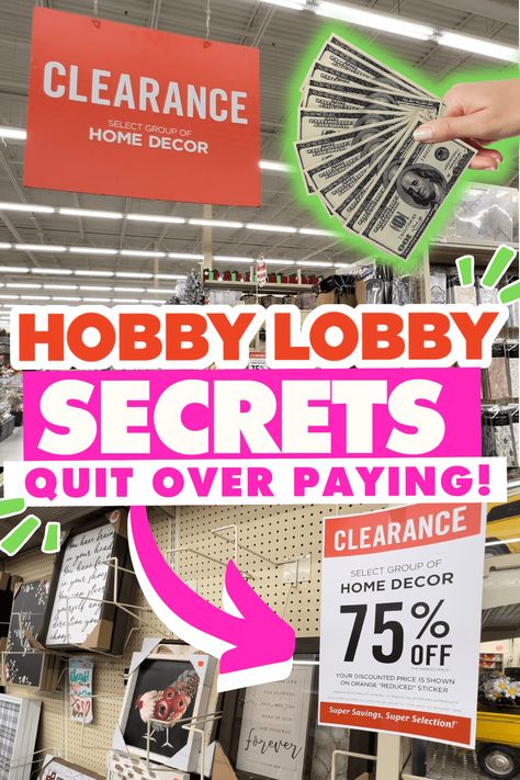 STOP wasting money at Hobby Lobby! Smart hacks to save on DIYs + High-End Designer Dupes - Whiskey & Whit Hobby Lobby Sale Schedule 2023, Hobby Lobby Crafts To Sell, Hobby Lobby Craft Ideas, Hobby Lobby Crafts Diy, Hobby Lobby Decor Ideas, Hobby Lobby Ad, Hobby Lobby Sale Schedule, Hobby Lobby Hacks, Hobby Lobby Weekly Ad