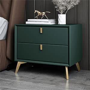 Leather Nightstand, Green Nightstands, Bedside Cabinet Modern, Living Room End Table, Table For Bedroom, Modern Accent Tables, Contemporary Nightstand, Прикроватные Тумбочки, Wood Bedside Table