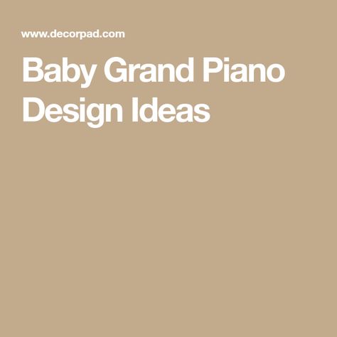 Baby Grand Piano Design Ideas Baby Grand Piano In Living Room, Sitting Room With Piano, Living Room Layout With Piano, Grand Piano Living Room, Piano Room Design, Grand Piano Room, Box Beam Ceiling, Round Wooden Coffee Table, Linen Sectional