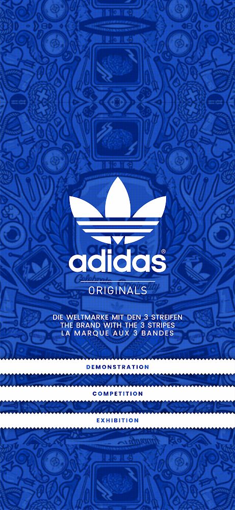 Adidas Art Wallpaper, Adidas Logo Art Design, Adidas Poster Design, Adidas Originals Wallpaper, Adidas Wallpaper Backgrounds, Adidas Logo Art, Adidas Poster, Adidas Wallpaper Iphone, Adidas Iphone Wallpaper