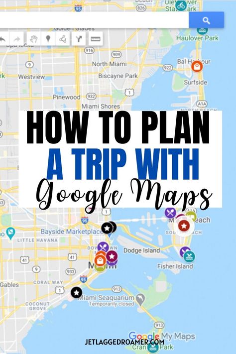 Planning a trip soon and don't know where to begin? This post will show you a step-by-step guide on how to use Google Maps to plan one awesome itinerary. Find out how to use one of the best travel apps to make your travel planning super easy! #tripplanning #googlemaps #besttavelapp #travelplanning How To Plan For A Trip, How To Plan A Road Trip, Plan A Trip Template, The Perfect Road Trip Map, Best Travel Apps, Itinerary Planner, Create A Map, Vacation Itinerary, Itinerary Planning