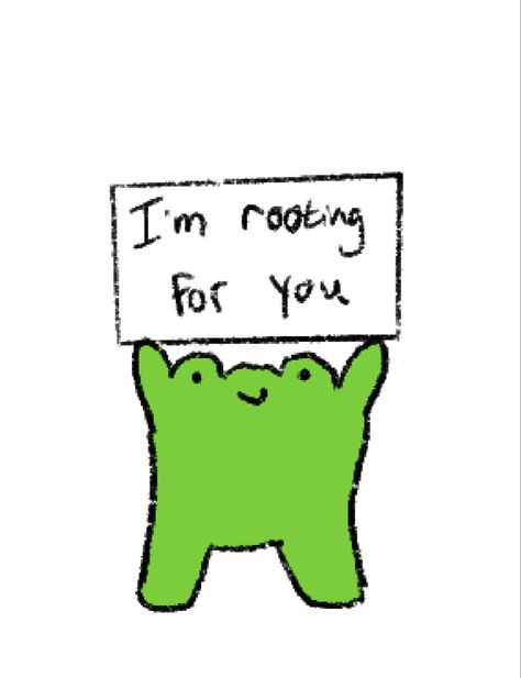 Good Luck Cute Cartoon, Cheesy Motivational Quotes, Frog Encouragement, Motivation Funny, Silly Motivational Quotes, Funny Uplifting Quotes Humor, Feel Happy, Quotes For Overwhelming Times, Motivational Cartoon