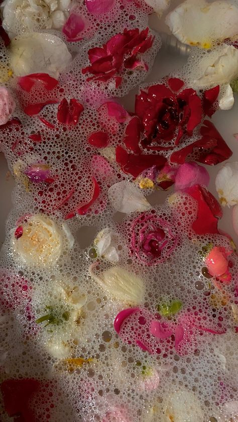 Rose Bath Aesthetic, Author Photography, Herbal Bath Tea, Rose Petal Bath, Long Love Quotes, Roses Aesthetic, Rose Aesthetic, Iphone Wallpaper Stills, Flower Bath