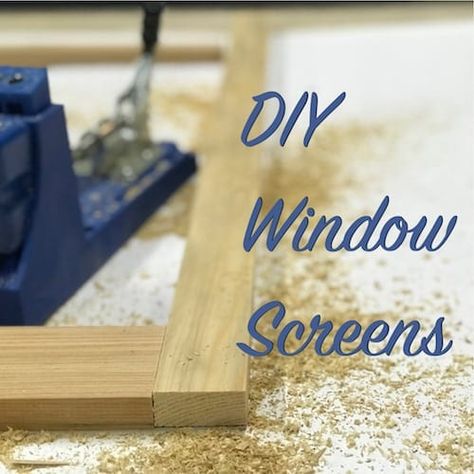 Diy Window Screens, Window Privacy Screen, Window Screen Frame, Diy Window Screen, Bug Screen, Window Screen, Wooden Screen, Wooden Windows, Diy Window