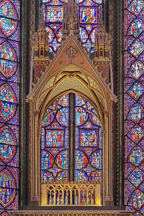 Christian Architecture, French Gothic Architecture, Sainte Chapelle Paris, The Crown Of Thorns, Neo Gothic, The French Revolution, Cathedral Architecture, Gothic Furniture, Take Me To Church