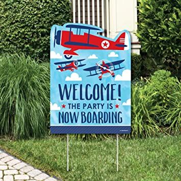 Airplane Birthday Theme, Vintage Airplane Baby Shower, Airplane Party Decorations, Airplane Birthday Party Decorations, Time Flies Birthday, Planes Birthday Party, Flight Airplane, Planes Birthday, Airplane Baby Shower