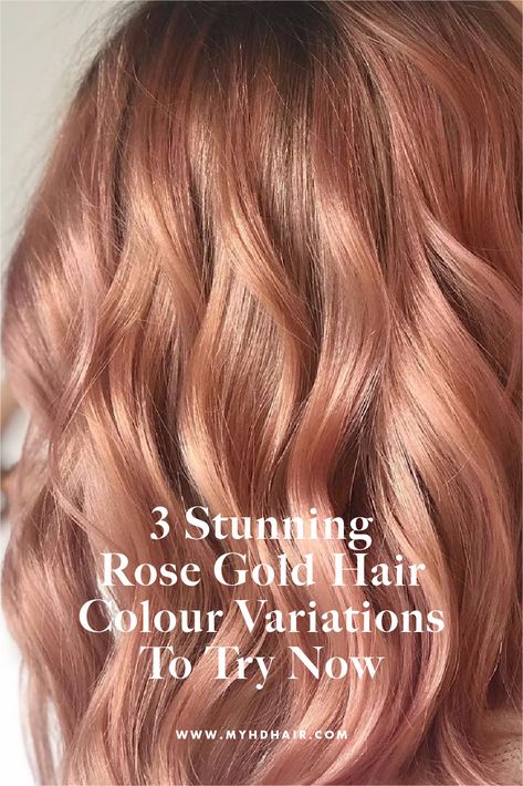 3 Stunning Rose Gold Hair Colour Variations To Try Now 
Explore our top 3 stunning Rose Gold hair colour variations and embrace the chic, subdued trend. From subtle to striking, these rose gold shades offer a perfect blend of elegance and style. Discover the ideal hue to elevate your look and stay on trend! Coupe, Rose Gold Copper Balayage, Dark Rose Gold Blonde Hair, Copper Rose Gold Hair Formula, Copper And Rose Gold Hair, Rose Copper Hair, Lavender Blonde Hair, Rose Gold Hair Colour, Copper Rose Gold Hair