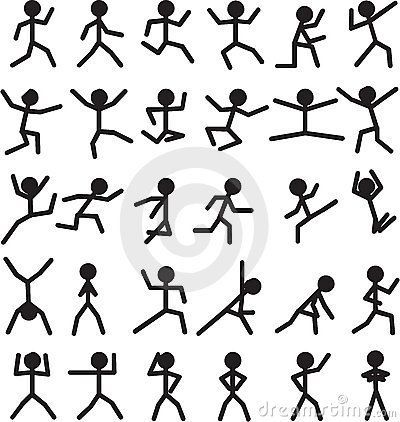 Stick Man Doodle, Stick Man Poses, Animation Flipbook, Movement Illustration, Flipbook Ideas, Jump Animation, Stick Men Drawings, Movement Drawing, Stick Drawings