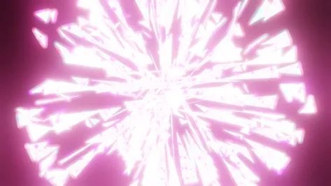 Explosion Background, Pink Explosion, Stock Video, Stock Footage, Pink