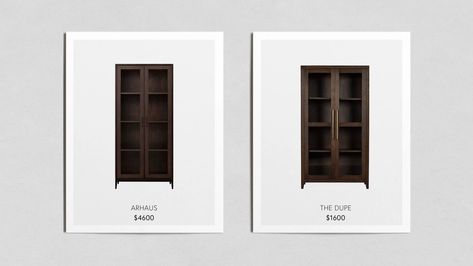 Arhaus is one of my favorite companies and a go-to when I'm shopping for clients. However, a lot of their pieces come with a hefty price tag, so I rounded up ten dupes for some of their media cabinets, sideboards, and bookcases! Arhaus Bookcase, Bourbon Room, Media Cabinets, Bookcase Design, Bookcase Sideboard, Media Cabinet, Price Tag, Bourbon, Bookcase