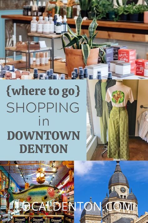 Denton, Texas is home to so many hidden gemstones. And, there’s always something to do On-The-Square. Downtown Denton is filled with restaurants, coffee shops, bars, boutiques, antique shops and so much more! You are going to love these places in Denton to bring your friends this year! Texas Restaurant, Charms Candy, Denton Texas, Texas Places, Weekend Activities, Dallas Fort Worth, Great Restaurants, Cool Bars, Coffee Shops