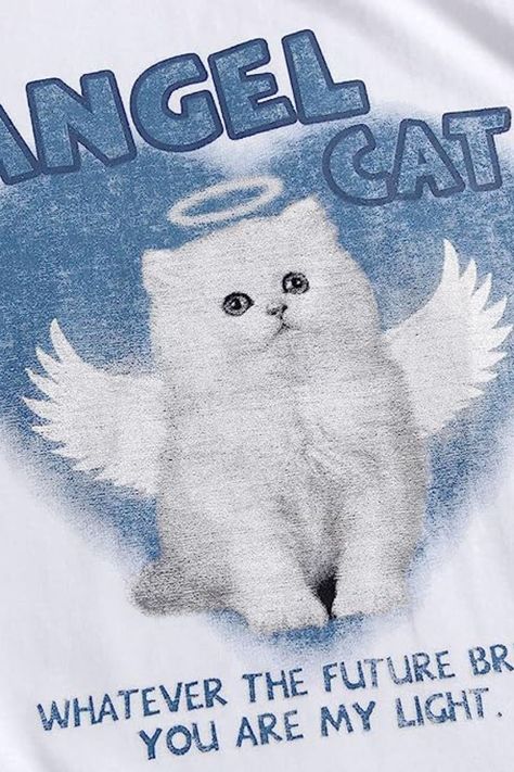 Cat Angel, White And Black Cat, Cat Themed Gifts, Knitted Cat, Angel Cat, Lovely Cat, Cat Hoodie, Cat Top, Animal Graphic