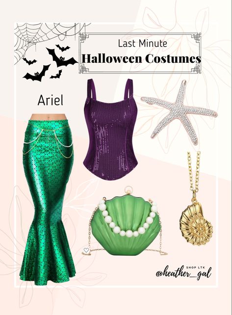 Last minute amazon prime Halloween costume Easy costume, little mermaid costume, little mermaid adult costume, easy mermaid costume, amazon mermaid costume, last minute Halloween costume, amazon prime costume, Halloween party costume Follow my shop @heather_gal on the @shop.LTK app to shop this post and get my exclusive app-only content! #liketkit #LTKstyletip #LTKfindsunder50 #LTKHalloween @shop.ltk https://liketk.it/4lYiR mom costume Mermaid Costume Diy Womens, Ariel Adult Costume, Diy Ariel Costume Women, Ariel Diy Costume, Adult Mermaid Costume Diy, Little Mermaid Adult Costume, Arial Costume, Mermaid Adult Costume, Easy Mermaid Costume