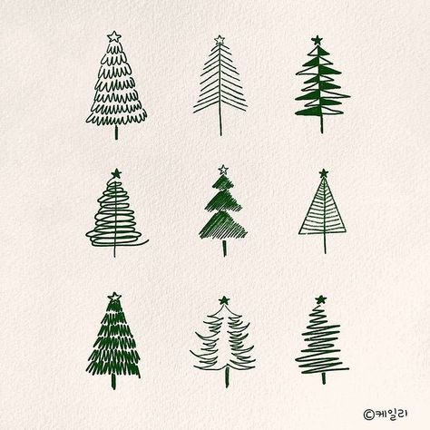 #bujoinspiration hashtag on Instagram • Photos and Videos Simple Christmas Tree Drawing, Tree Drawing Simple, Navidad Natural, Winter Christmas Tree, Holiday Wallpapers, Christmas Tree Drawing, Bujo Planner, Ornament Drawing, Minimalist Christmas Tree