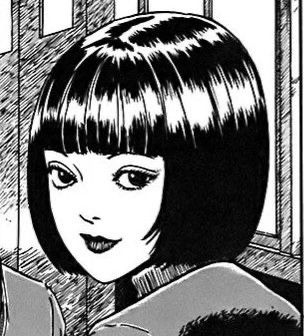 Azami Uzumaki, Azami Kurotani, Junji Ito Icons, Anime Manga Icons, Mentally Stable, Game Icons, Japanese Horror, Tinta China, Junji Ito