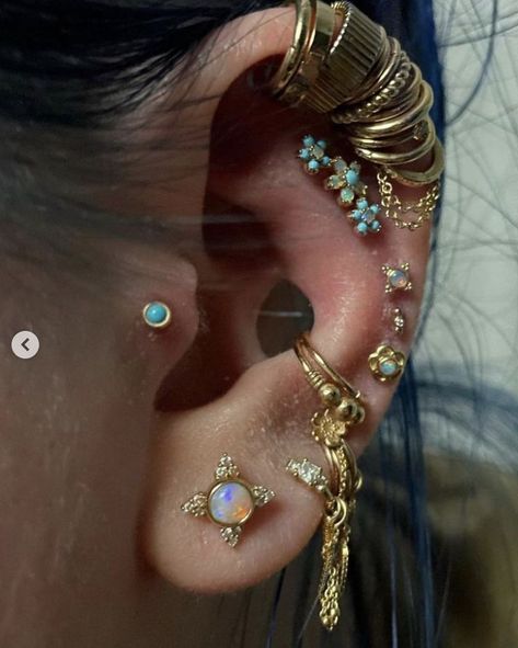 Coin Slot Body Mod, Coin Slot Ear Piercing, Piercing Set Up, Gaged Ears, Coin Slot Piercing, Ear Gauges Aesthetic, Stretched Ears Aesthetic, Bvla Jewelry, Unique Piercings