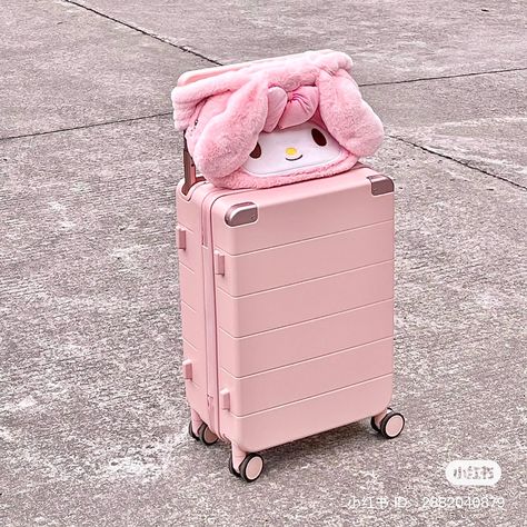 Sanrio Stuff, Bags Aesthetic, Travel Stuff, My Melody, Pink Aesthetic, Travel Bags, Hello Kitty, Kitty, Pink