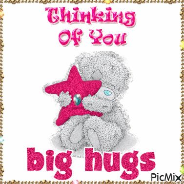 Thinking Of You Tatty Bear, Swimming Photography, Happy Birthday Wishes Photos, Cute Quotes For Him, Valentines Day Wishes, Tatty Teddy, Comics Memes, Beautiful Dark Art, Big Hugs