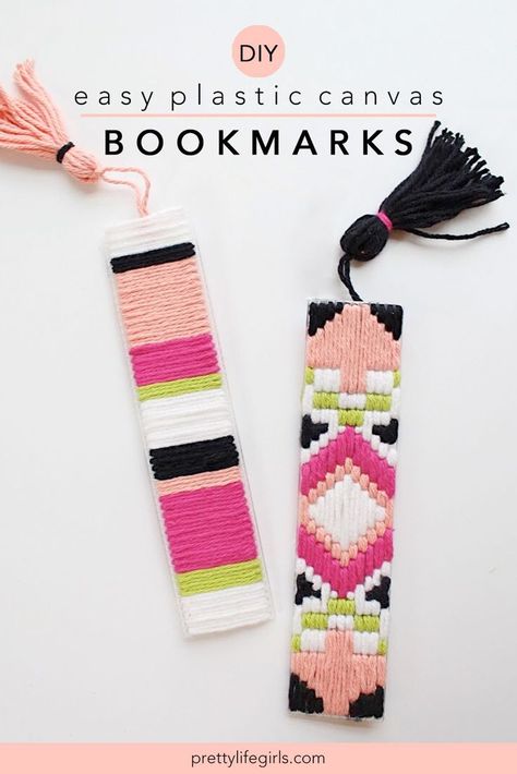 Plastic Canvas Bookmarks, Canvas Bookmarks, Broderie Bargello, Plastic Canvas Books, Plastic Canvas Stitches, Bookmarks Kids, Plastic Canvas Patterns Free, Plastic Crafts, Plastic Canvas Crafts