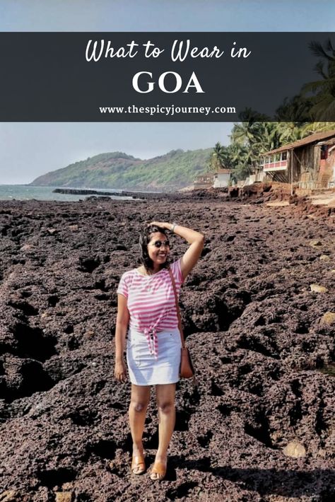 Discover the ultimate Goa fashion guide that tells you what to pack and what to wear in Goa to the beach. This Goa travel helpful guide will not only guide you to the best Goa outfits for women but also what clothes to pack for the Goa beach scene and other places to visit in Goa India. #goa #travel #india #fashion #packing Goa Travel Outfit, Goa Holiday Outfit, Outfit Idea For Goa Trip, Goa Airport Look, What To Wear In Goa Outfits For Women, Beach Outfits Women India, Goa Vacation Outfits, Goa Vacation Outfits Women, Beach Outfit Goa