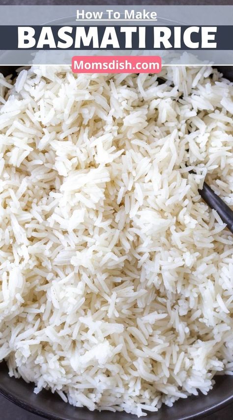 Perfect Basmati Rice Stovetop, Microwave Basmati Rice, How To Cook Basmati Rice On The Stove, Best Way To Cook Rice, Basmati Rice Recipes Easy, Spicy Mexican Rice, Ww Sides, Basmati Rice Recipes, Coconut Lentil Curry