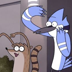 Rigby Regular Show, Mordecai And Rigby, Best Cartoon Characters, Regular Show, Friends Characters, Cartoon Wallpaper Iphone, Good Cartoons, J G, Best Duos