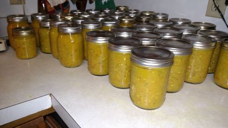 Hot Pepper Butter (Mustard) for Canning - comment says she used only 4 cups sugar and a variety of hot peppers. Pepper Butter Canning, Hot Pepper Butter, Hot Pepper Mustard Recipe, Pepper Butter Recipe, Pepper Mustard Recipe, Canning Peppers, Mustard Recipe, Canning Vegetables, Canning Recipe