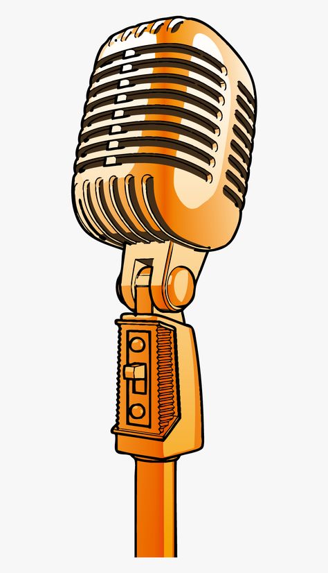 Microphone Clipart, Logo Microphone, Gold Microphone, Microphone Images, Mic Logo, Music Mic, Images Cartoon, Microphone Icon, Traditional Flash