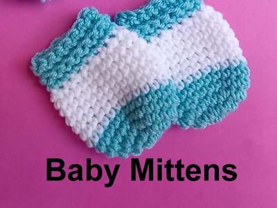 Super Easy Little Baby Mittens Beginner Tutorial Free Pattern Crochet Infant Mittens Free Pattern, Newborn Mittens Crochet Pattern, Crochet Newborn Mittens Free Pattern, Infant Mittens Free Pattern, Baby Crochet Mittens Pattern Free, Crochet Newborn Mittens, Crochet Baby Mittens Free Pattern Easy, Baby Crochet Mittens, Baby Mittens Crochet Pattern Free