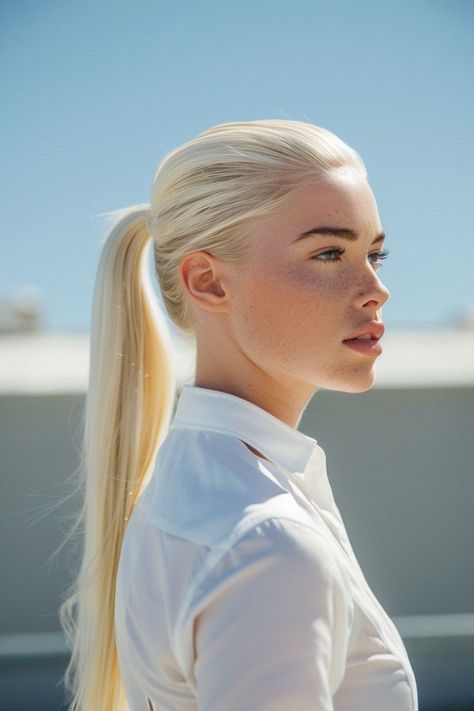 Platinum Blonde Hair Outfits, Hair Color Inspo Blonde, Natural Light Blonde Hair, Blonde To Black Hair, Angel Blonde Hair, Woman Hair Styles, Blonde Outfits, Hair Light Blonde, Blonde Hair Outfits