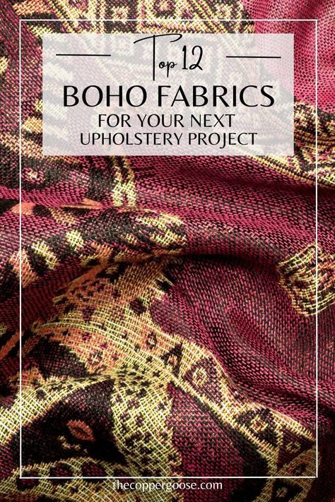 Boho Material Fabrics, Eclectic Quilt Patterns, Funky Upholstery Fabric, Couch Fabric Ideas, Boho Fabric Upholstery, Eclectic Upholstery Fabric, Boho Upholstery Fabric, Upholstery Fabric Projects, Upholstry Fabric