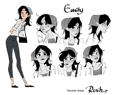 Disney Art Style, رسم كاريكاتير, Animation Character, Character Model, Model Sheet, 캐릭터 드로잉, Drawing Expressions, Concept Art Character, Character Design Animation