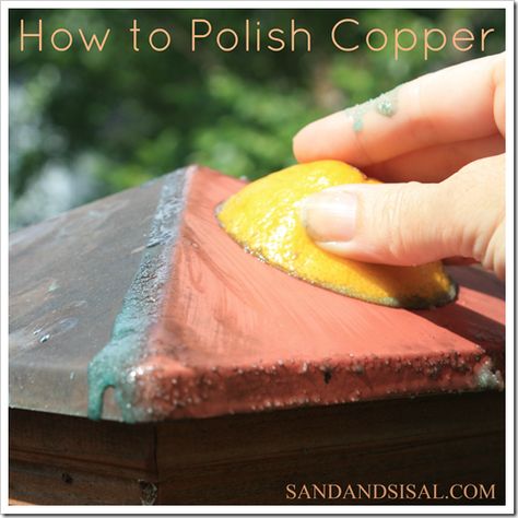 How to polish copper- totally naturally & effective! How To Polish Copper, The Homestead, Homestead Survival, Household Cleaning Tips, Diy Cleaners, Cleaning Recipes, Cleaners Homemade, Natural Cleaning Products, 2 Ingredients