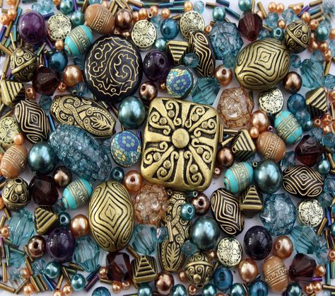 Bronze Jewellery, Types Of Beads, Czech Beads Jewelry, Orange Jewelry, Tibetan Jewelry, Ankle Jewelry, Brown Jewelry, Acrylic Jewelry, Bronze Jewelry