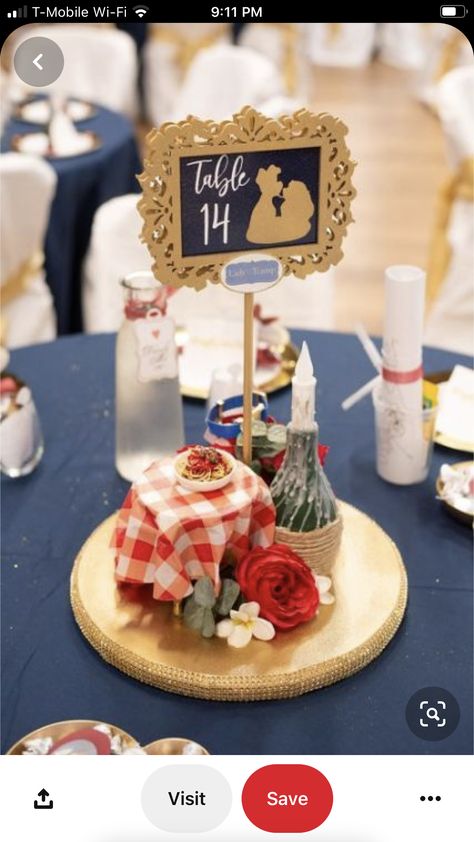 Disney Centerpieces, Disney Wedding Centerpieces, Disney Themed Wedding, Disney Wedding Ideas, Cafe Business, Wedding Disney, Disney Inspired Wedding, Idee Babyshower, Wedding Themes Summer