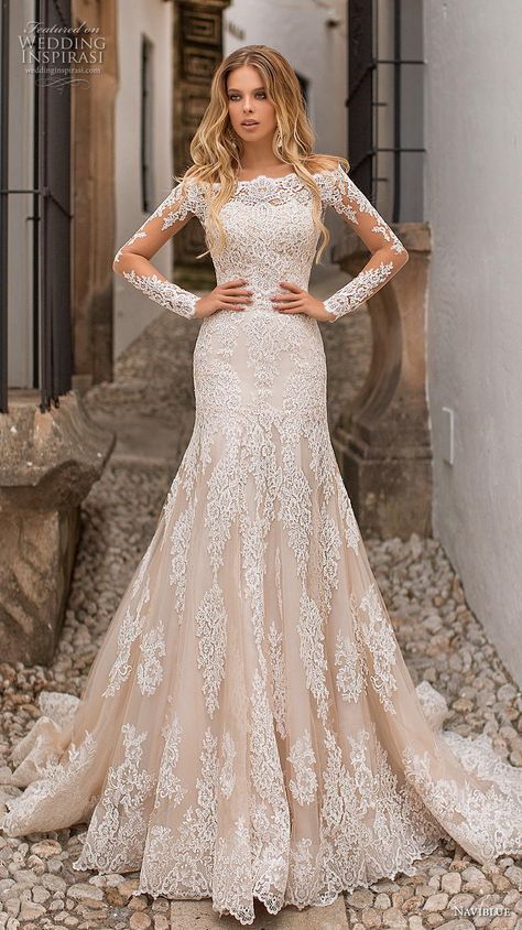 Wedding Dress Champagne, Pregnant Wedding Dress, Courthouse Wedding, A Wedding Dress, Beauty Dress, Long Sleeve Wedding, Muslim Wedding, Lace Mermaid Wedding Dress, Perfect Wedding Dress