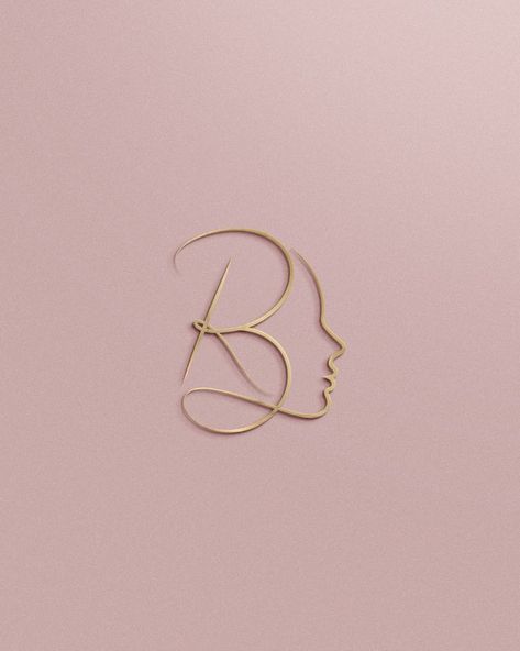 Logo Design Beauty Logo Design Ideas Branding, Logo Cosmetic Design Ideas, Esthetics Logo Design, Logo For Cosmetic Brand, Minimal Beauty Salon, Skin Care Logo Design Ideas, Cosmetics Logo Design Ideas, Ornate Illustration, Logo For Beauty Salon