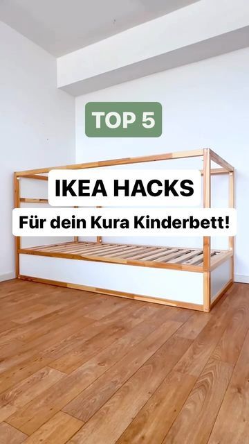 Diy Kura Bed, Kids Room Decoration Ideas, Ikea Kura Hack, Kura Hack, Ikea Kura, Ikea Diy, June 16, Ikea Hacks, Ikea Hack